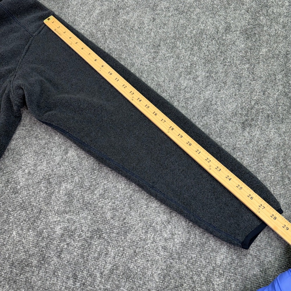 Duluth Trading Pullover Men's XLT Tall Blue Fleece Polartec 200 1/4 Zip - Picture 9 of 11